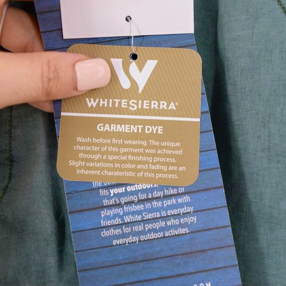 White Sierra Lahaina quick-dry hybrid outdoor shorts Sz L - Picture 5 of 8